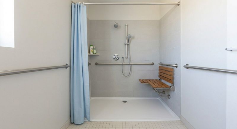 Handicap Shower Installation in Lancaster, PA